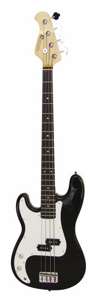 DIMAVERY PB-320 E-Bass LH, schwarz